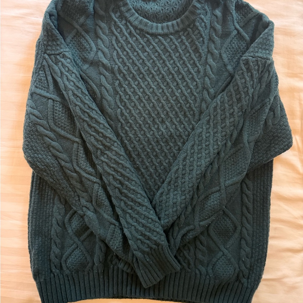 NWOT Aritzia Sunday Best forest green peggy sweater